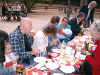 Die picknick smaakte prima